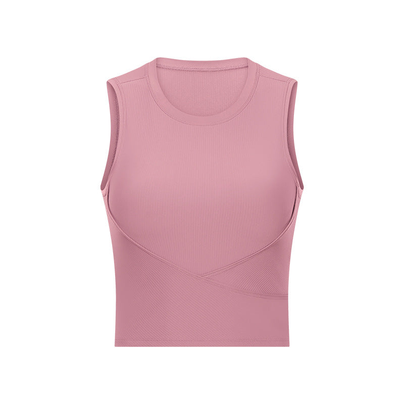 Sports top with bra