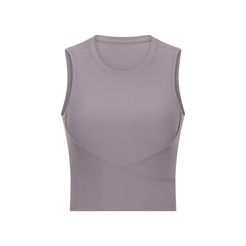 Sports top with bra
