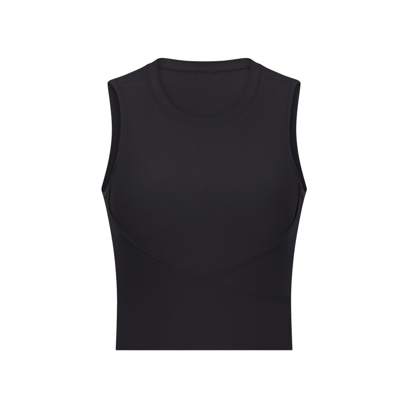 Sports top with bra