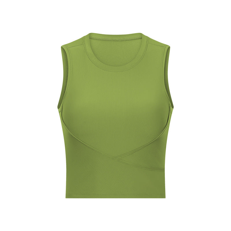 Sports top with bra