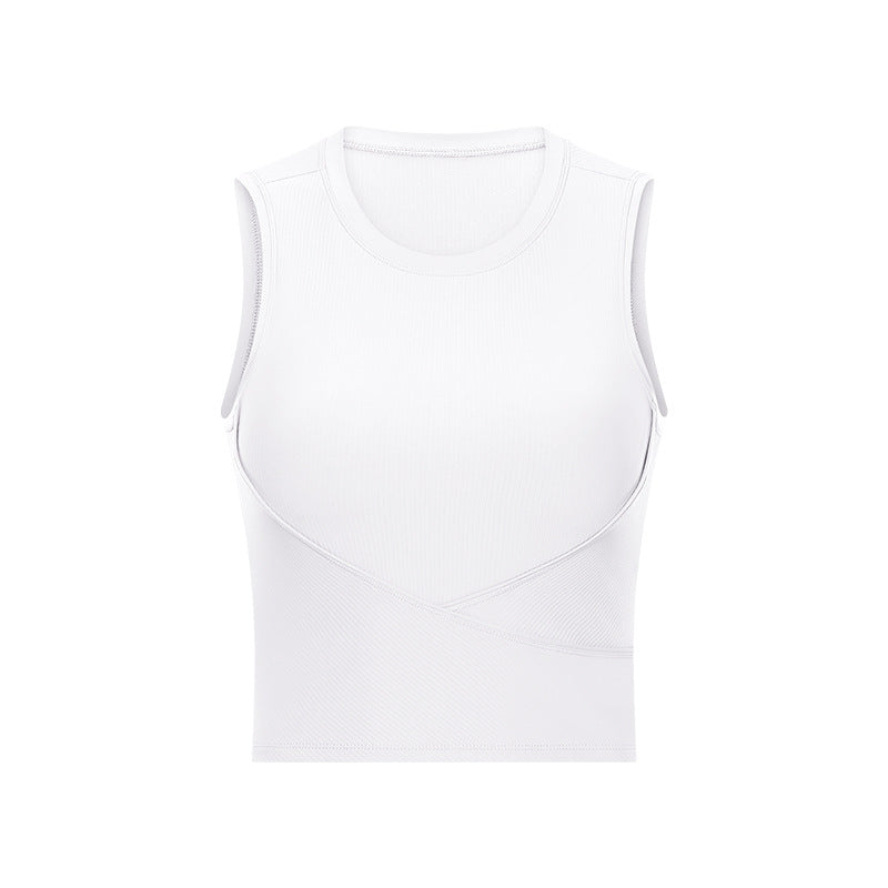 Sports top with bra