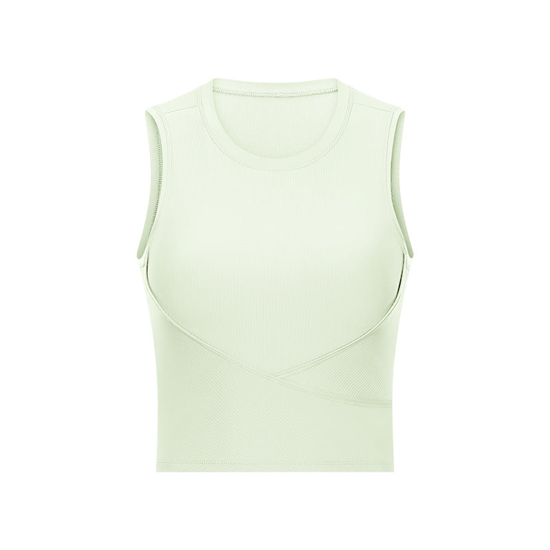 Sports top with bra